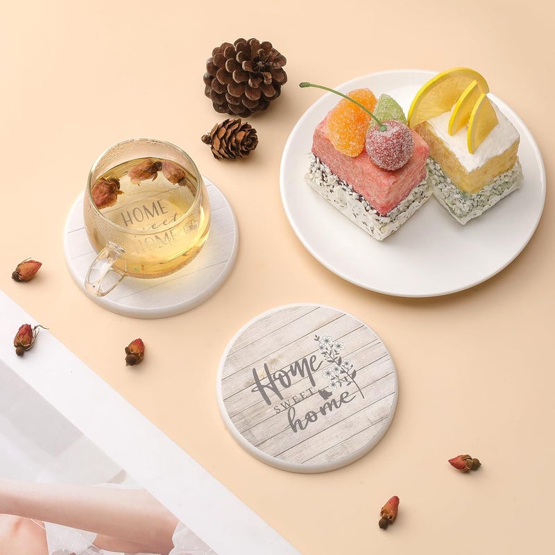 Grajar Housewarming Gifts for New Home, 10Pcs House Warming Gift Basket with Aroma Candle, Cutting Board, Cheese Knife, Condiment Dish, Coasters for Couples, Closing Gifts for Home Buyers - Image 3